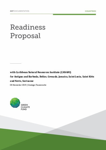 Download Strategic frameworks support for Antigua and Barbuda, Belize, Grenada, Jamaica, Saint Lucia, Saint Kitts and Nevis, Suriname through CANARI Document cover for Strategic frameworks support for Antigua and Barbuda, Belize, Grenada, Jamaica, Saint Lucia, Saint Kitts and Nevis, Suriname through CANARI