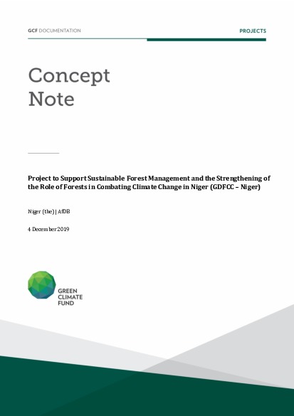 Download Project to Support Sustainable Forest Management and the Strengthening of the Role of Forests in Combating Climate Change in Niger (GDFCC – Niger) Document cover for Project to Support Sustainable Forest Management and the Strengthening of the Role of Forests in Combating Climate Change in Niger (GDFCC – Niger)