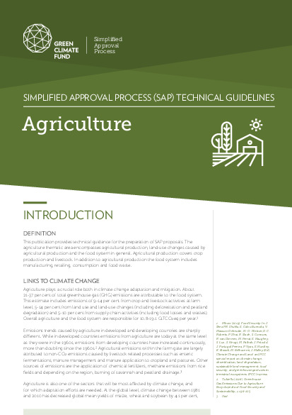 Document cover for SAP Technical Guidelines: Agriculture