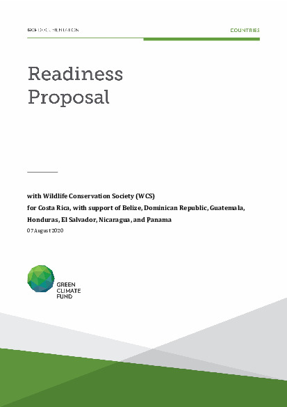 Document cover for Strategic Regional Readiness to Enable Resilience of Mesoamerica’s 5 Great Forests and Communities