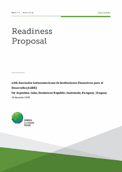 Document cover for Enhancing climate finance and investment in LAC banking sector