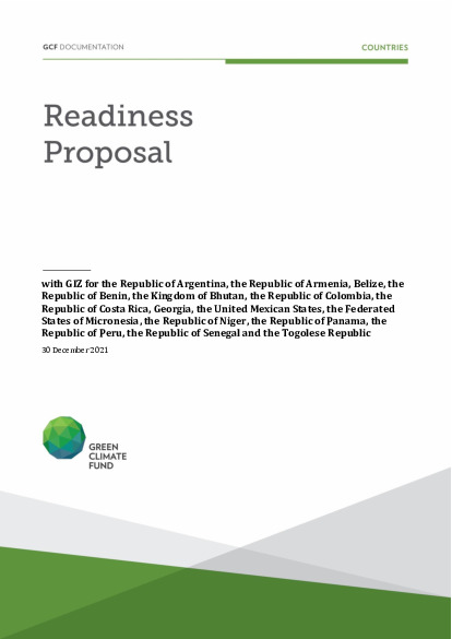 Document cover for Strengthening the capacity of Direct Access Entities through the Community of Practice for Direct Access Entities (CPDAE) to access climate finance and implement adaptation and mitigation programs and projects