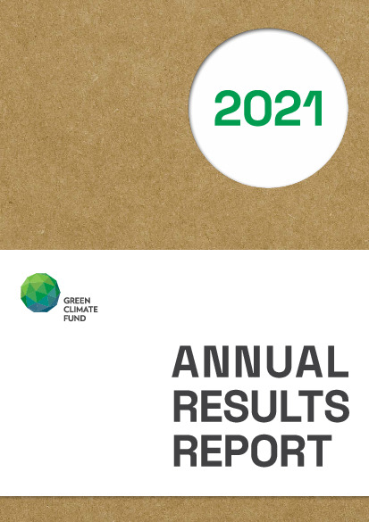 Document cover for Annual Results Report 2021