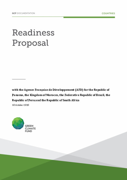 Document cover for Strengthening the capacities of national and regional development banks, which are members of the International Development Finance Club (IDFC), to access GCF resources