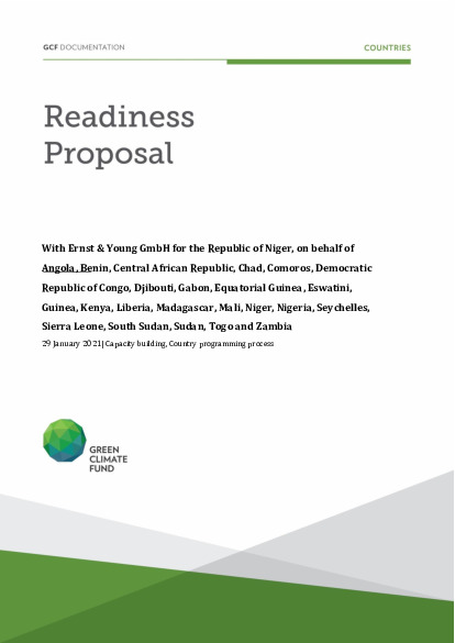 Document cover for Accelerating the financing and implementation of low-carbon & climate- resilient priorities in agriculture and energy for agriculture in African Countries