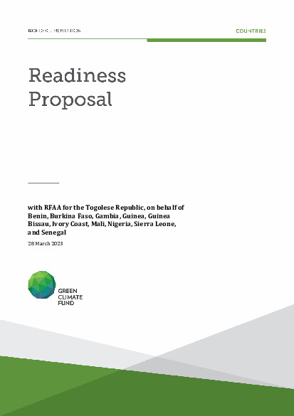 Document cover for Strengthening ECOWAS institutional capacities and Member States' access to climate finance to support the implementation of the agriculture sectoral priorities of the ECOWAS Regional Climate Strategy