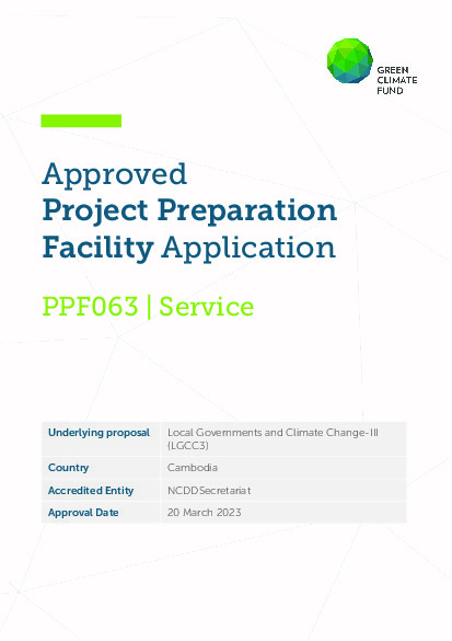 Document cover for Local Governments and Climate Change-III (LGCC3)