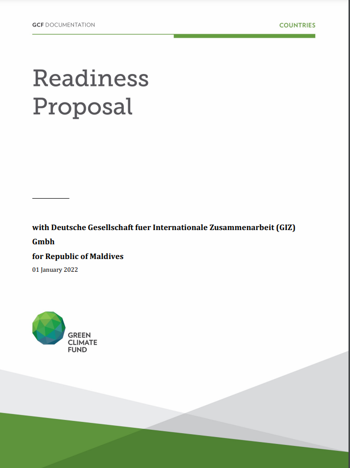 Document cover for Readiness and preparatory support to operationalize the Climate Smart Resilient Island (CSRI) Initiative across Small Island Developing States