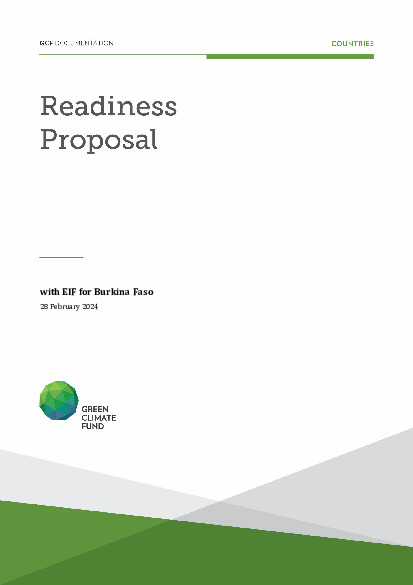 Document cover for Building national capacity to improve access to climate finance