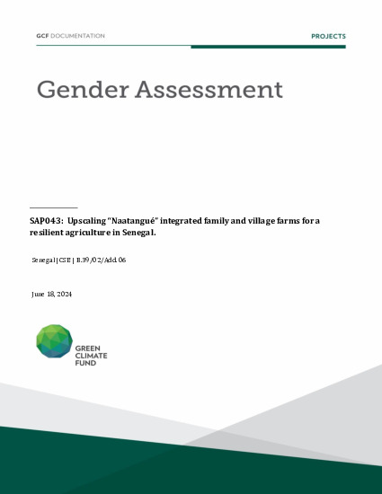 Download Gender assessment for SAP043: Climate Adaptation, Resilience and Engagement in Local Governments (CARE-LG) Document cover for Gender assessment for SAP043: Climate Adaptation, Resilience and Engagement in Local Governments (CARE-LG)