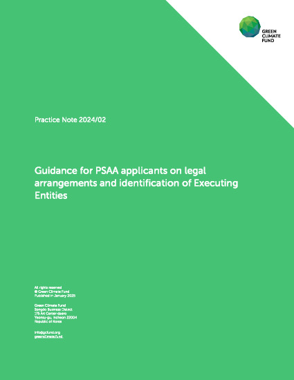 Document cover for PSAA guide on EE role and identification