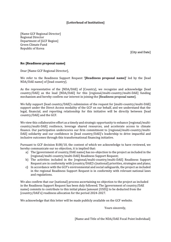 Download Letter of financial support for multi-DAE proposals Document cover for Letter of financial support for multi-DAE proposals