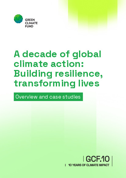 Download GCF.10 Impact Report: Overview Document cover for GCF.10 Impact Report: Overview