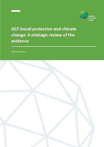 Download Social protection and climate change: A portfolio and literature review Document cover for Social protection and climate change: A portfolio and literature review