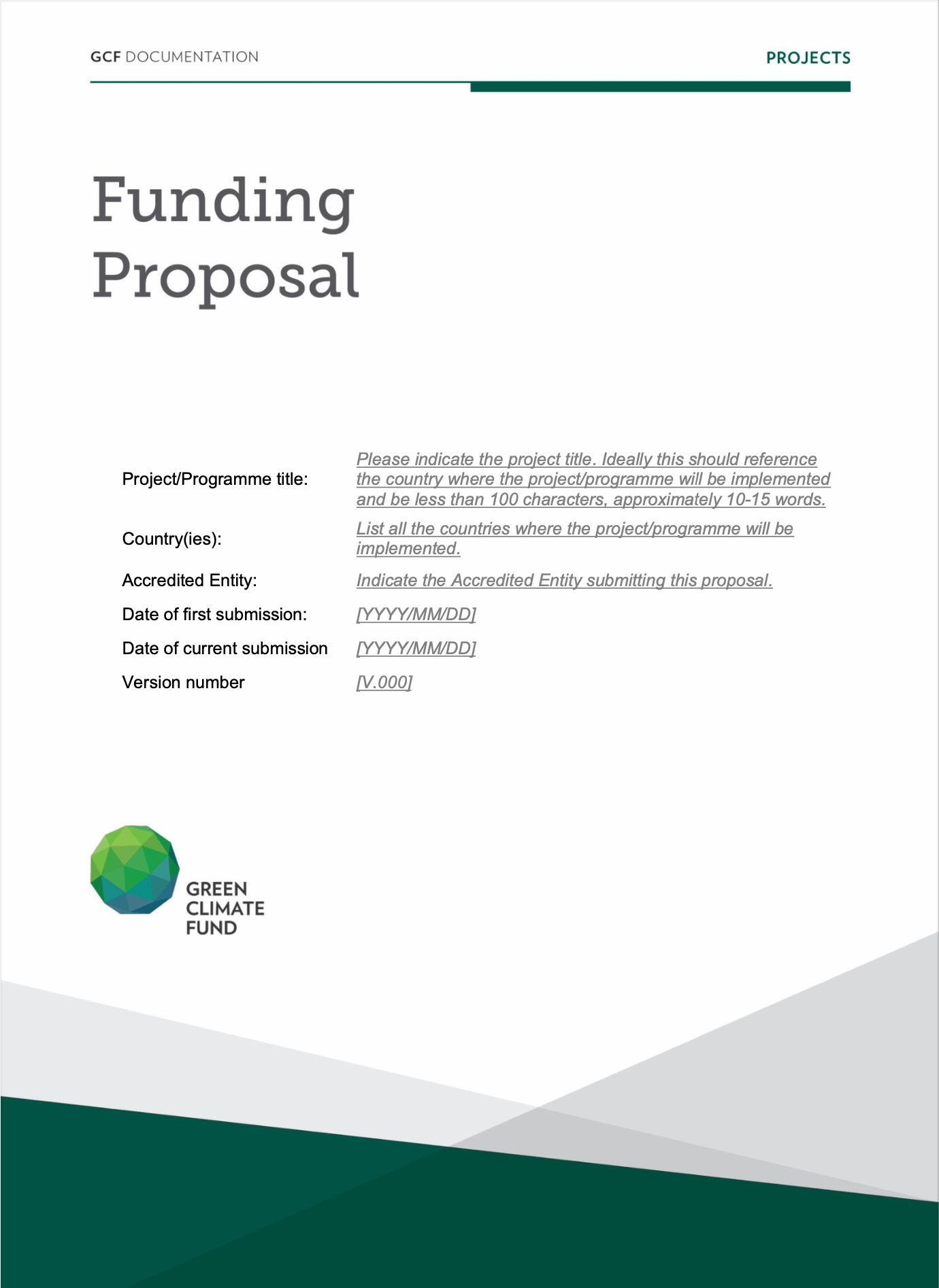 business plan funding proposal template