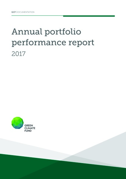 Document cover for Annual portfolio performance report 2017