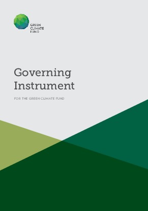 Document cover for Governing Instrument