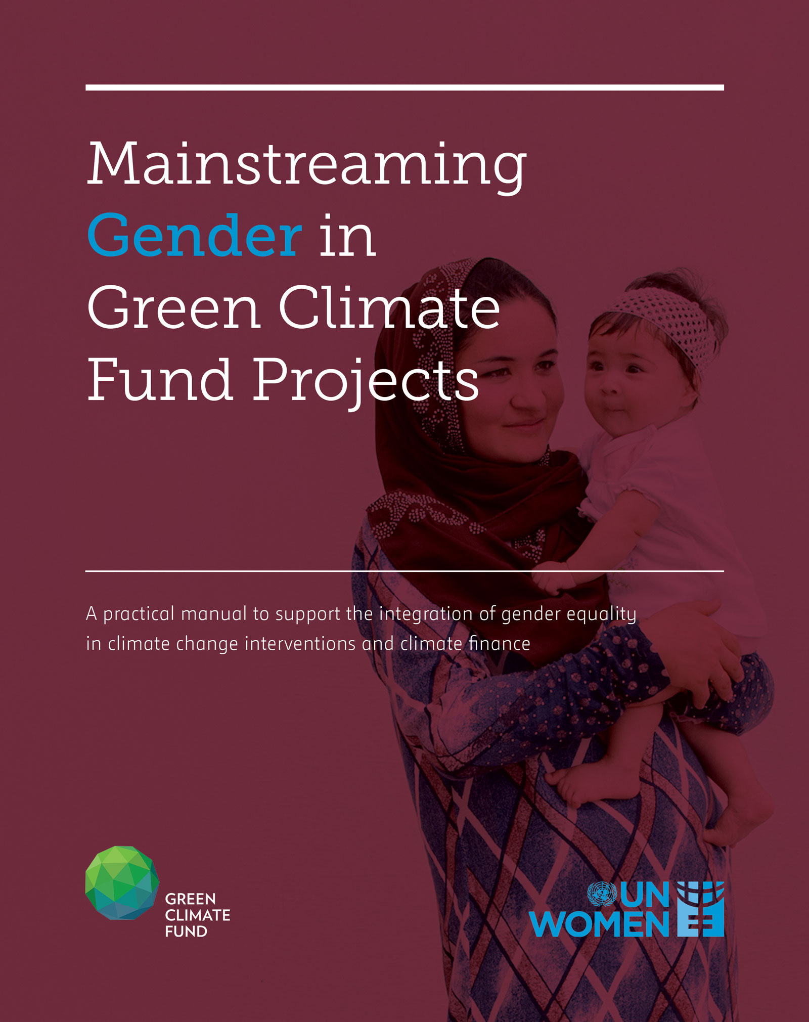 Document cover for Mainstreaming gender in Green Climate Fund projects
