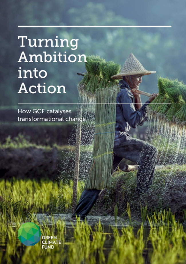 Document cover for Turning ambition into action: How GCF catalyses transformational change