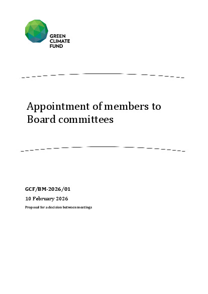 Download Appointment of members to Board committees Document cover for Appointment of members to Board committees