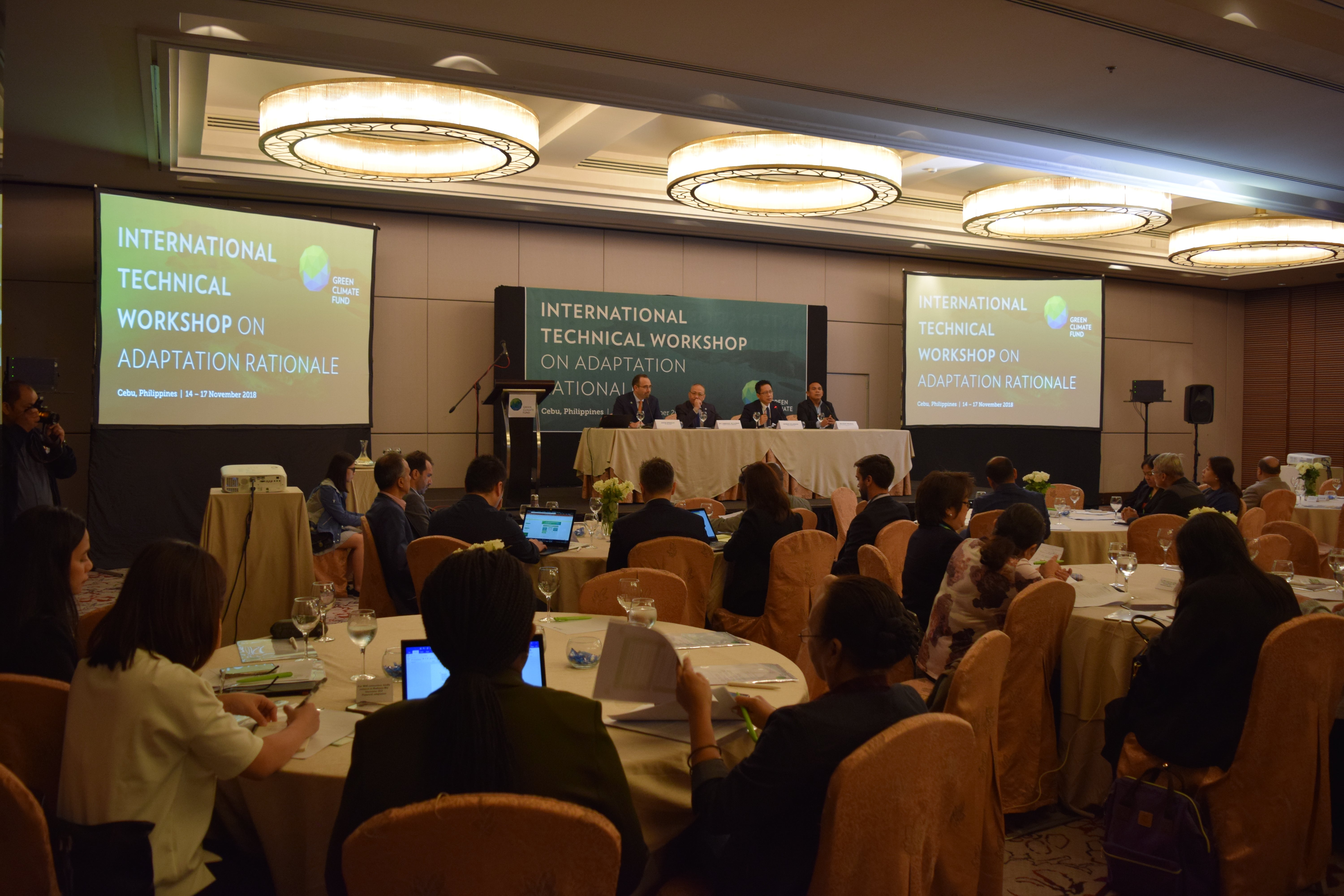 GCF Adaptation Rationale Workshop photo