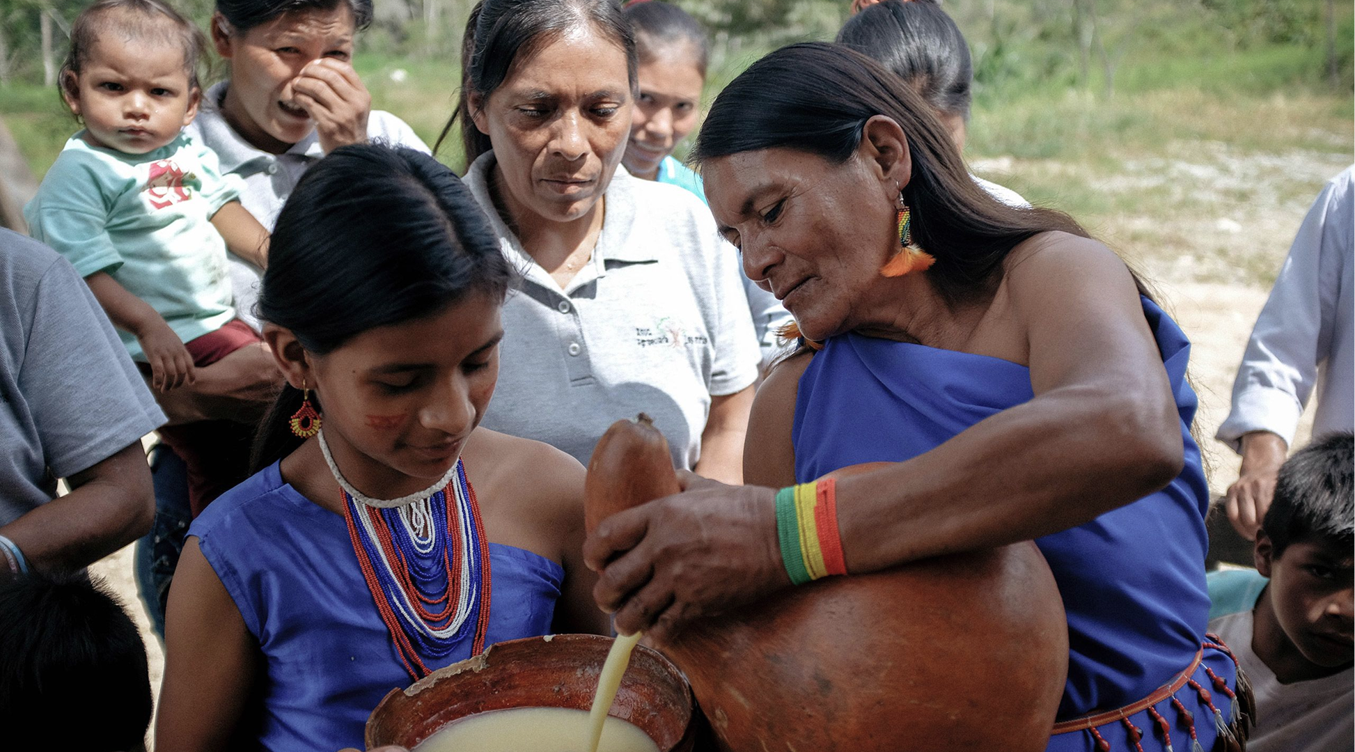 In Ushpa, Ecuador, Shuar leader and healer Martha Antuash Jempe sees her people’s identity as one with the Amazon. Because their culture depends on the forest, her family protects it while pursuing sustainable livelihoods with support from this Amazon conservation project. Photo: Formato Verde