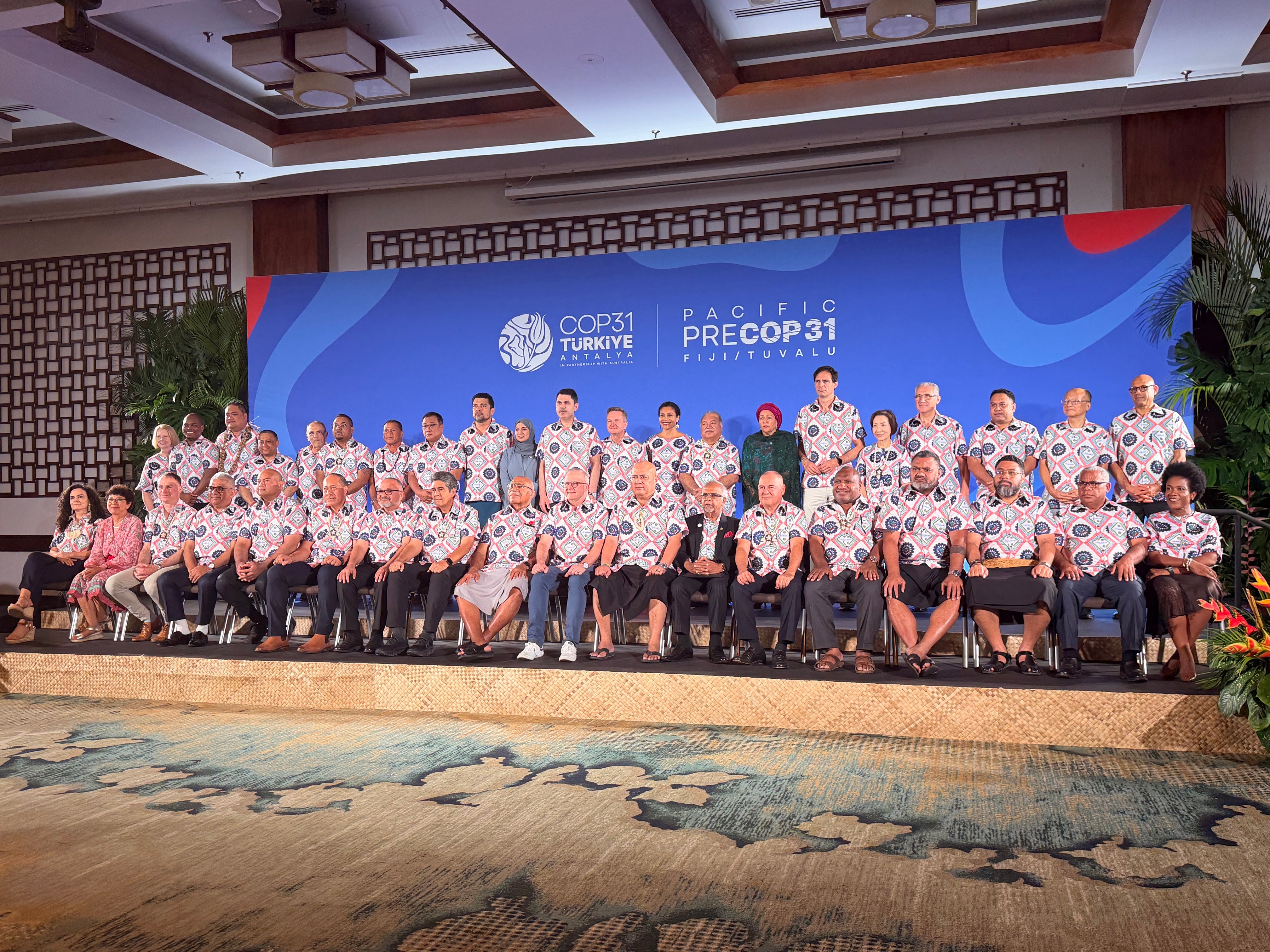 GCF-supported Tuvalu land restoration project takes centre stage as Pacific pre-COP opens 