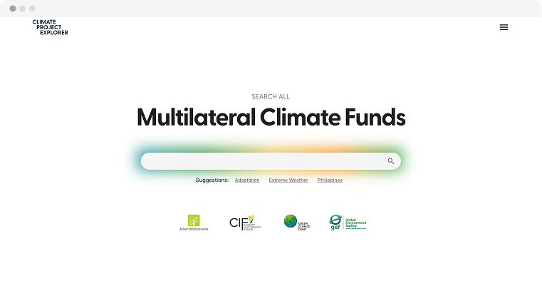 Climate Project Explorer, developed by GCF and the MCFs, aims to enhance complementarity and coherence and strengthen access to finance within the climate finance architecture. https://climateprojectexplorer.org/ 