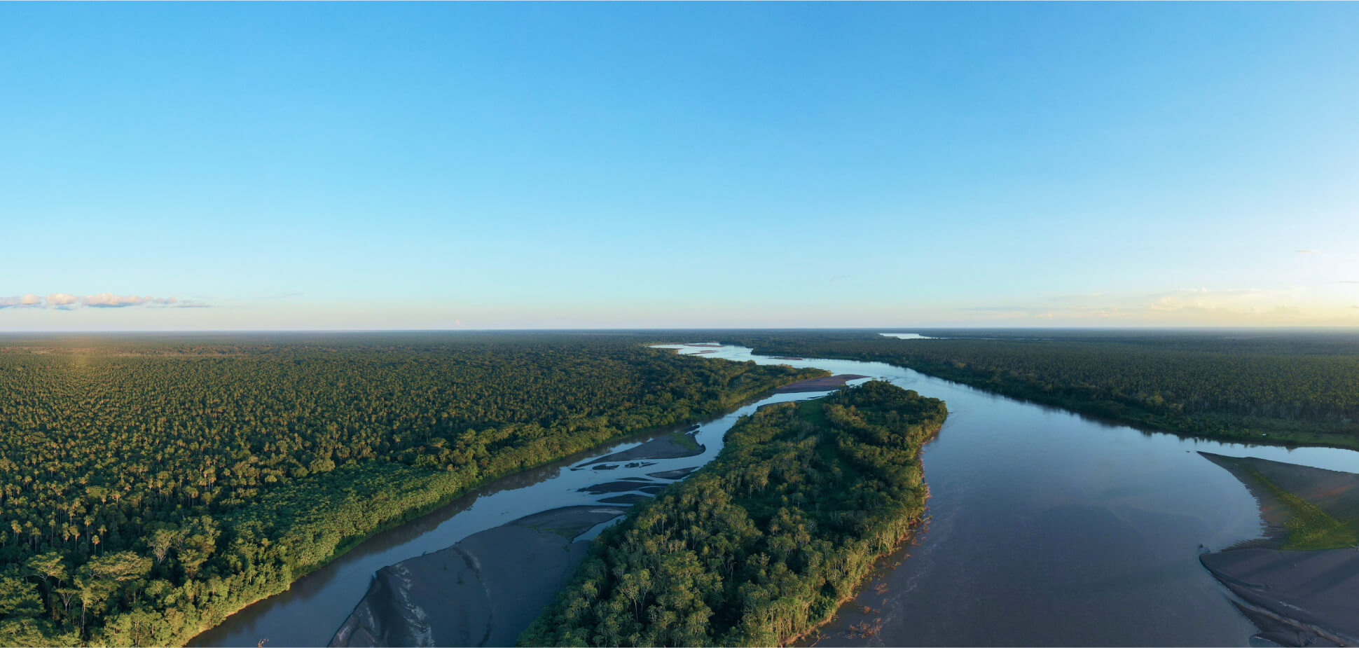 Datem del Marañon, Peru, one of the largest and most biodiverse ecosystems in the world. Photo: Profonanpe