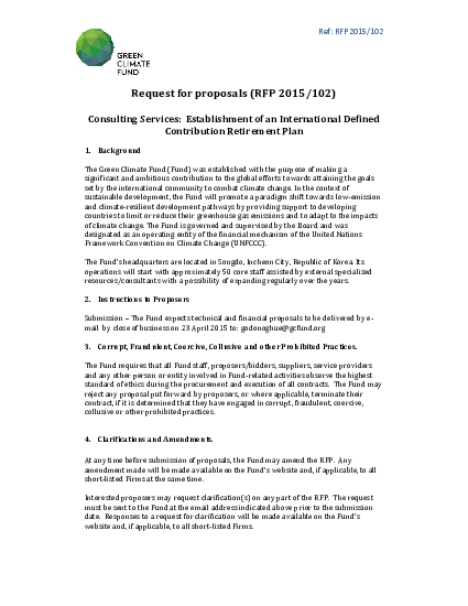 Download Establishment of an International Defined Contribution Retirement Plan