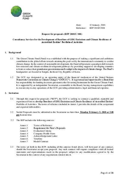 Download Development of Baselines of GHG Emissions and Climate Resilience of Accredited Entities’ Portfolio of Activities