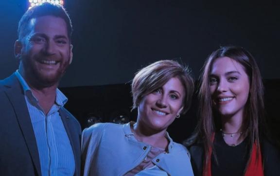 Vexxel’s founders: Mili Romano (right) with Sebastian Pablo Rius (left) and Valeria Campos Bermudez (centre). Photo: Vexxel