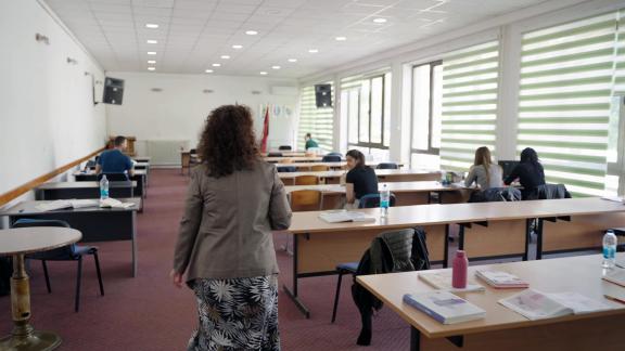 Students can now comfortably use the library in the Cultural Centre to study. Photo/GCF Christopher Rompre
