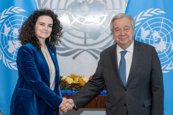 GCF Executive Director Mafalda Duarte met with UN Secretary-General António Guterres in New York where progress updates were provided on GCF’s efficiency and impact reforms.