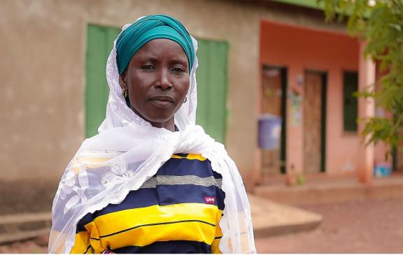 Salima Zachari, an enterprising farmer from Gushegu in Ghana. Photo: Farmerline